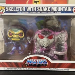 NEW FUNKO POP SKELETOR WITH SNAKE MOUNTAIN 23 - FUNKO POP
